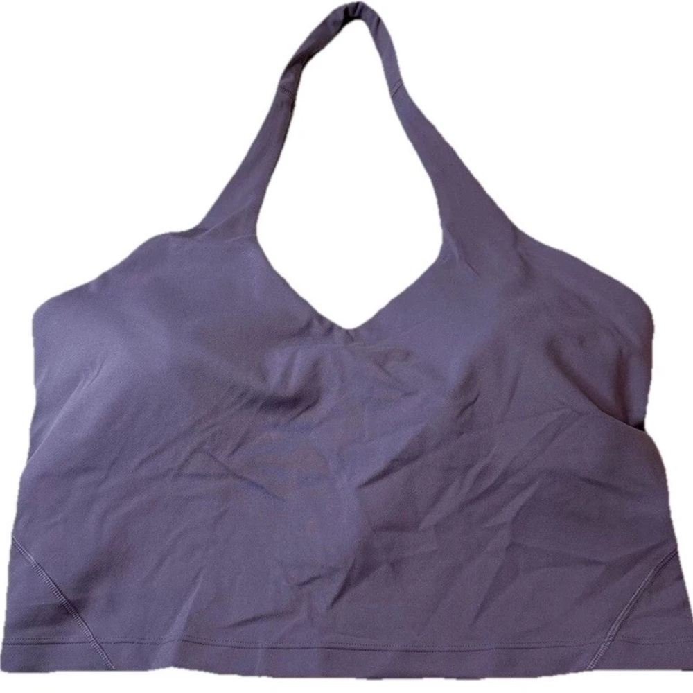 Lululemon Women’s Align Halter Tank Top Size 12 NWT $78 Purple Ash Rare